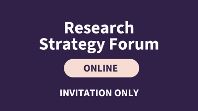 Research Strategy Forum