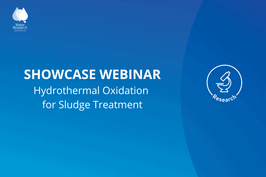 Research Opportunity Webinar | Hydrothermal Oxidation for Sludge Treatment